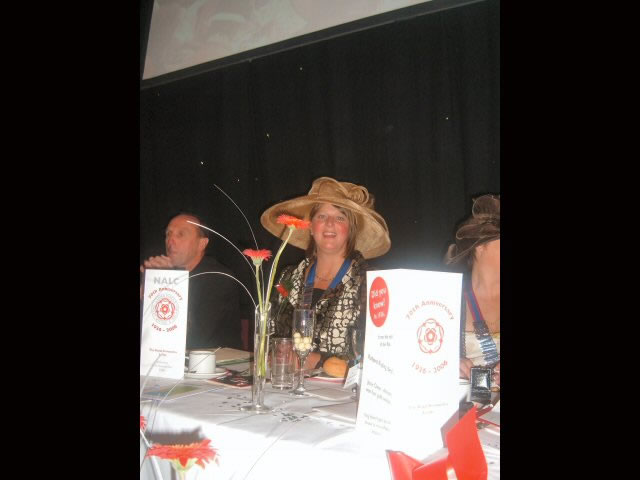 PLC Chairman and a very special lady.....Tracy Wilkinson