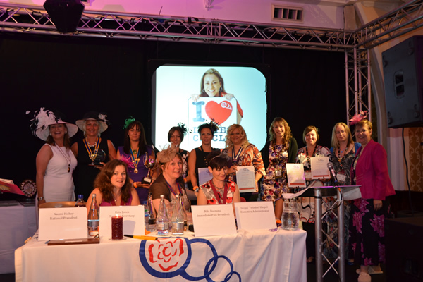 Clacton Ladies Circle do a clean sweep of the CRUK trophies, scooping awards for the most fun/novel way of raising money for CRUK, the most money raised for CRUK (£24,219!), the most money raised for any charity and the most money raised for any charity based upon the number of members in a Circle.  Wow!  Well Done Girls!